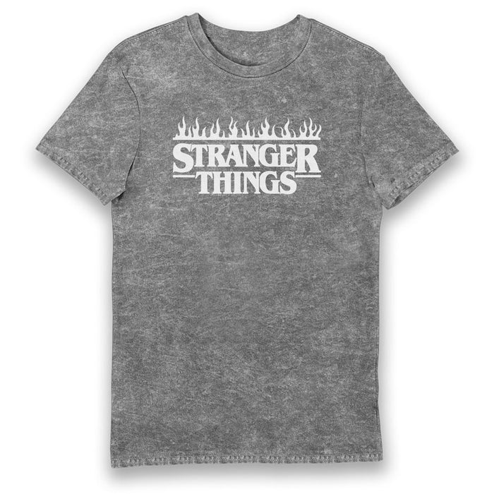 Stranger Things D&D Lord Vecna ​​Eco Stonewash Voksen T-shirt